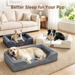 Comfort Expression Waterproof Orthopedic Dog Bed for Extra Large Dogs - Image 4