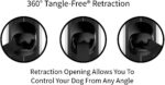TUG Original Retractable Dog Leash, 16 ft (Medium, White) - Image 3