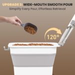 20-23 Lbs Dog Food Storage Container,Collapsible Dog Food Container - Image 6