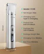 oneisall 4 in 1 Dog Grooming Kit with LCD Display - Image 9