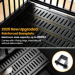 Oranland 38 Inch Heavy Duty Dog Crate,Upgraded Reinforced Baseplate - Image 2