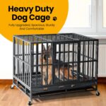 Oranland 38 Inch Heavy Duty Dog Crate,Upgraded Reinforced Baseplate - Image 7