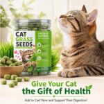 Cat Grass for Indoor Cats, Natural Cat Grass Treats - Image 8