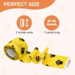 6 Rolls Vet Wrap Cohesive Bandage, Self Adhesive - Image 2