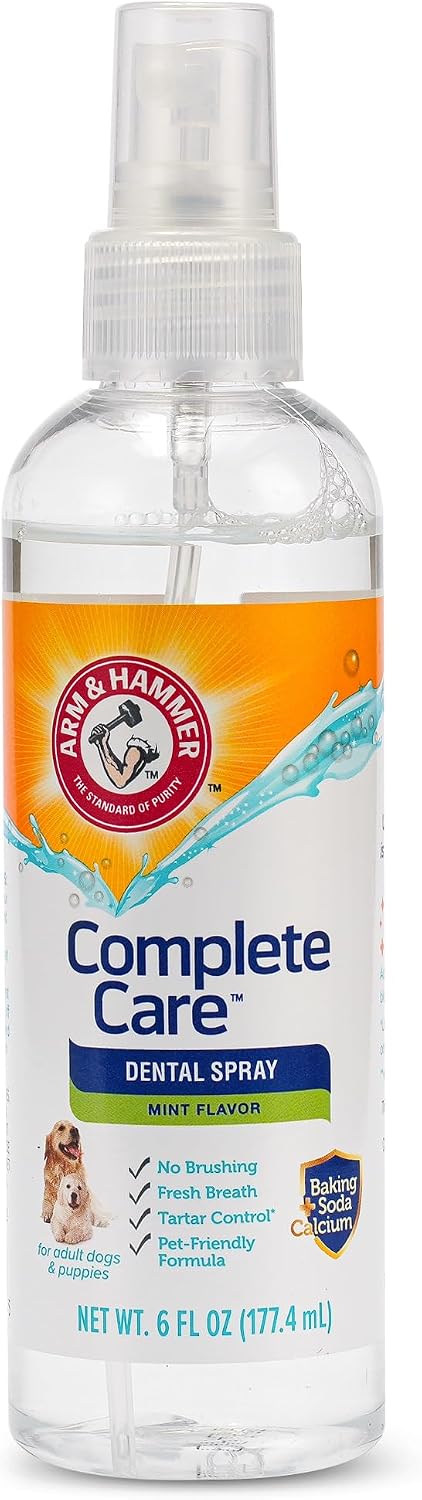 Arm & Hammer Complete Care Dog Dental Spray, Mint, 6 Fl Oz