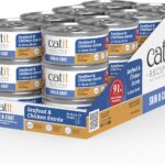Catit Recipes Skin & Coat Chicken & Seafood Entrée – 3oz (24/cs)