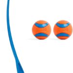 Chuckit! Ultra Ball and Launcher Bundle, Classic 26M with 2 Medium Balls