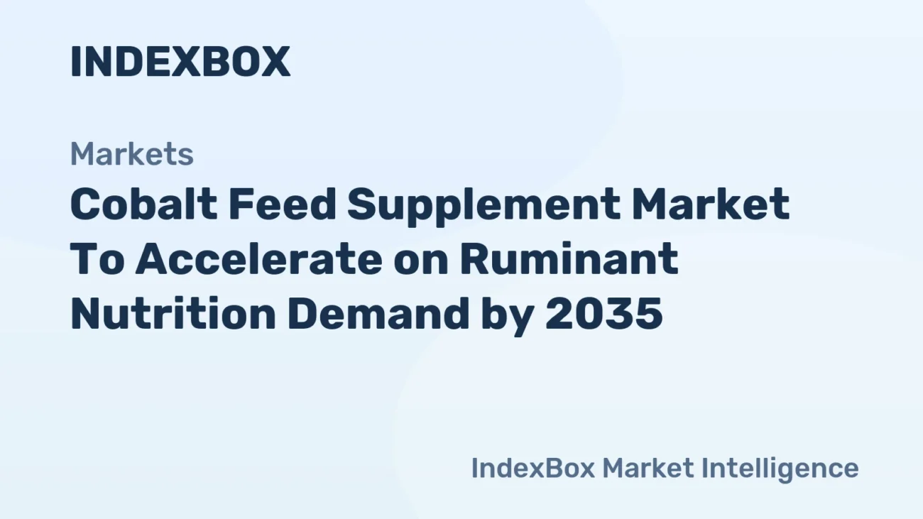 Cobalt Feed Supplement Market Forecast to 2035: Ruminant Nutrition Demand Drives Growth - News and Statistics