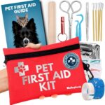 Dog First Aid Kit – Vet-Approved Emergency Kit for Dogs & Cats – Travel