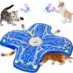 Interactive Cat Toys for Indoor Cats,Automatic Kitten Tunnel Toy