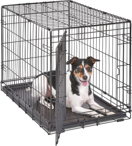 Midwest 30-Inch Single Door iCrate, for Medium Breeds, 21-40 lbs