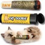 Nestpark Cat Doobie Catnip Cat Toy – Crinkle Kitten Kicker with Extra Strong Catnip – Funny Interactive Cat Toy Indoor Cat Gifts