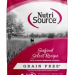 NutriSource Grain Free Dry Dog Food, Seafood Select, 4lb