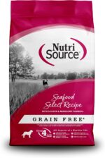 NutriSource Grain Free Dry Dog Food, Seafood Select, 4lb