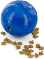 PetSafe Slimcat Feeder Ball Cat Toy, Blue