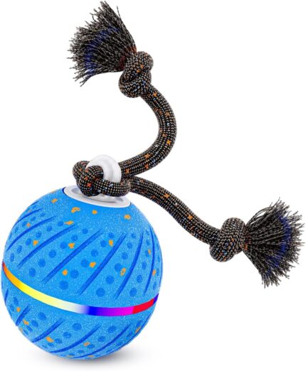 Smart Interactive Dog Toys Ball for Aggressive Chewers Medium Large,E-TPU