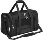 Soft-Sided Cat/Dog/Pet Carrier, Collapsible Pets Travel Carriers