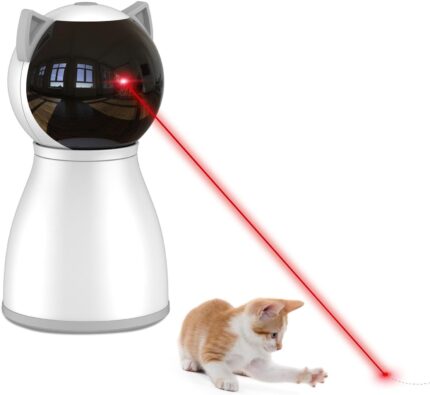 YVE LIFE Interactive Cat Toys Laser for Indoor Cats,Automatic Kitten Toys