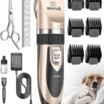 oneisall Low Noise Dog Clippers Grooming Kit for Dogs Cats Pets